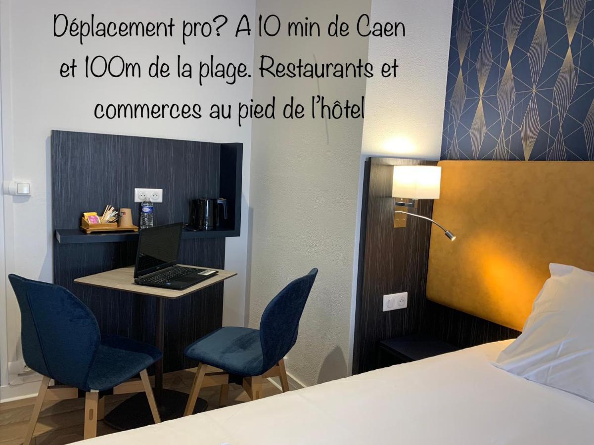 Hotel Le Cosy Riva Bella Ouistreham Zewnętrze zdjęcie
